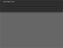 Tablet Screenshot of kartright.com